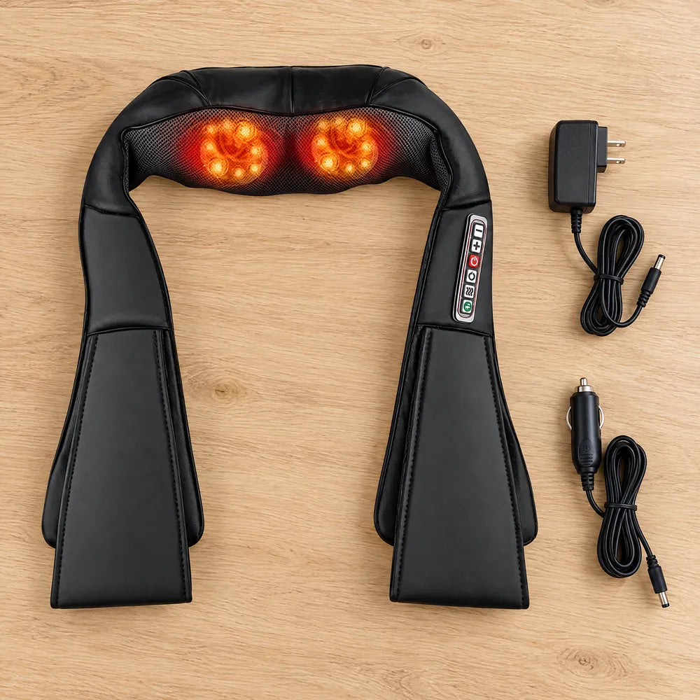Restlume Heated Shiatsu Neck and Shoulder Massager