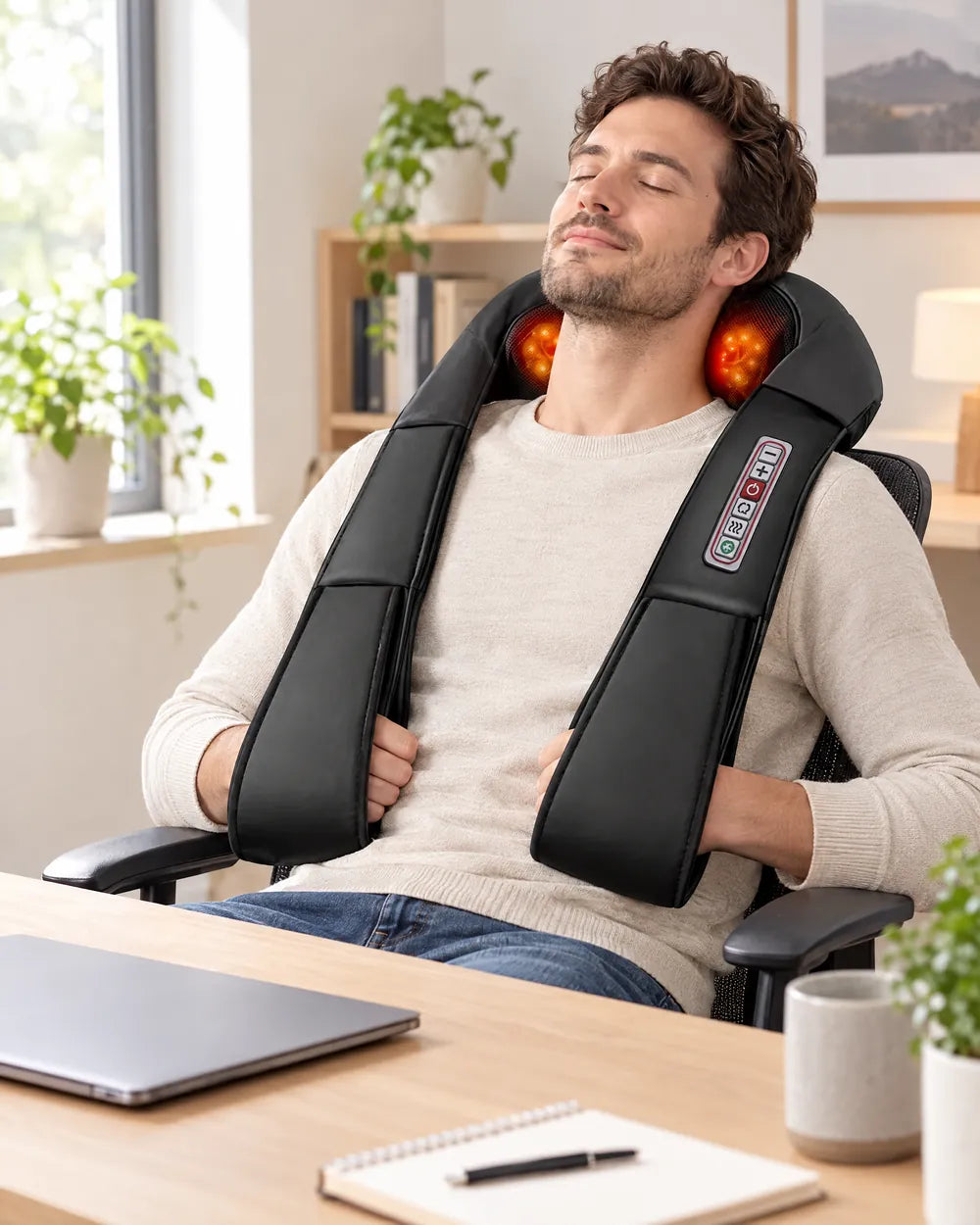 Desk shoulders, handled